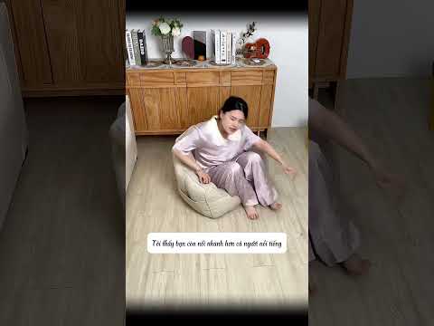 Bảng đỏ – đen ghế lười 🔥 Ai mua mấy món "cùi bắp" này là thiệt thòi to luôn đó! #ghexoay #sofa