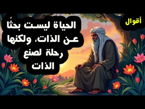 دروس وحكم عميقة واقوال ونصائح يجب أن تعرفها قبل أن يتقدم بك العمر 40 حكمة معبرة؟