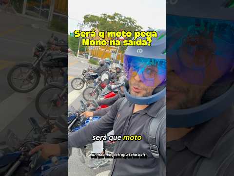 Será q moto pega mono de saída? #euc #motociclistico #monociclo