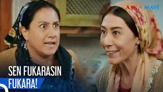 Birgül ile Hasibe'nin Laf Dalaşı! | Aşk ve Mavi