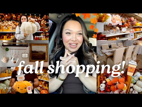 FALL SHOPPING! | NEW COFFEE STATION, FALL DINING ROOM, FALL DECOR & MORE!