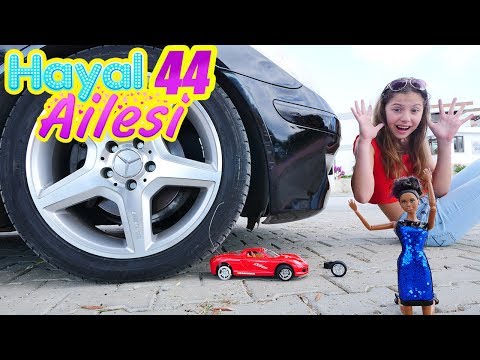 Hayal Ailesi. Barbie kaza geçirdi! Eğlenceli video