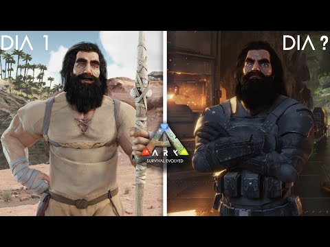 Sobrevivendo 100 Dias no ARK Hardcore (A Ilha)