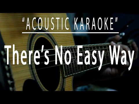 There’s no easy way – James Ingram (Acoustic karaoke)