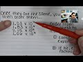 Comparing Numbers in Scientific Notation