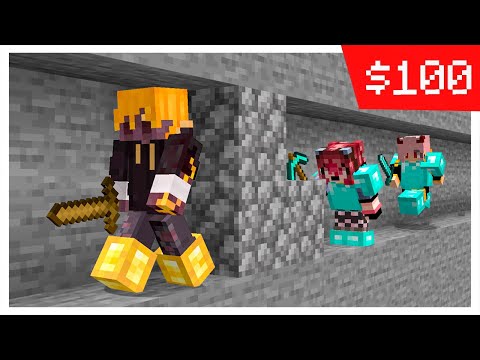 Contraté 2 VTubers para Cazarme en Minecraft...