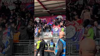 Crystal Palace fans still singing after losing 3-0 to Bournemouth.