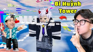 Huy Lơ Gặp Bi Huỳnh Gaming Trong Obby Tower Youtuber Roblox , Liệu Có Thể Phá Đảo ?