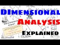 Mastering Dimensional Analysis Concepts and Applications
