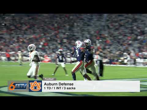 Auburn's Defensive Highlights Against Tennessee