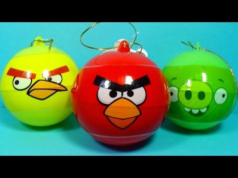 ANGRY BIRDS surprise eggs 3 eggs surprise Angry Birds For Kids For BABY MyMillionTV