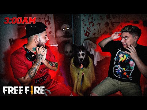 SE ME METE *UN DEMONIO* DELANTE DE HECTORINO POR JUGAR FREE FIRE A LAS 3:00 AM!! (Paranormal)