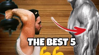 The five best home exercises for Triceps