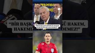 🚨 Aziz Yıldırım: “Bir başkanın dövdüğü hakemin hakemliğini devam ettiremezsiniz…”