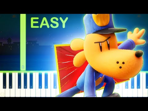 SUPA GOOD | Dog Man Movie - EASY Piano Tutorial