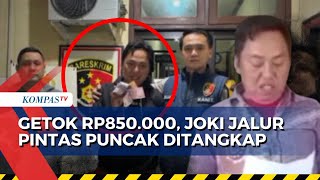 Joki Jalur Pintas Puncak Berhasil Ditangkap Polisi, Begini Pengakuan & Permohonan Maafnya