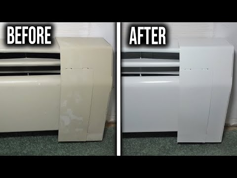 Make Old Baseboard Heaters Look NEW Again! (Full DIY Painting Tutorial)
