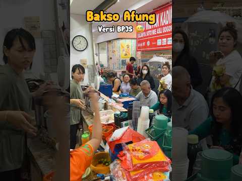 Bakso Sapi Singkawang Season City Viral, katanya ini bakso afung versi BPJS 😅