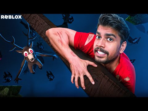 Can i Survive 99 Nights in The Forest 😱!! Roblox 