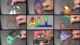 KPop Demon Hunters All Pancake Art - HUNTR/X, SAjA Boys - Golden, Your idol, Soda pop