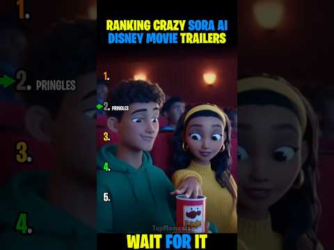 RANKING PIXAR STYLED DISNEY SORA AI TRAILERS