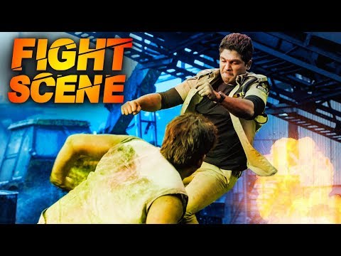 Allu Arjun VS Ravi Kishan In Action | Best Of Allu Arjun In Action | Last Fight Scene Of Race Gurram