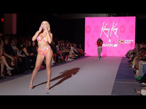 PT2 STAY TUNED FOR NEW YORK FASHION WEEK RUNWAY SHOWS CREATORS INC KRISSY KING SWIMWEAR BIKINI