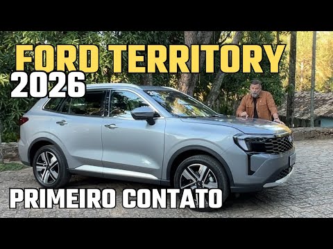 NOVO FORD TERRITORY - primeiro contato