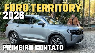 NOVO FORD TERRITORY - primeiro contato