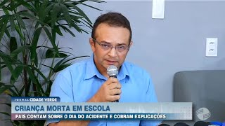 Em entrevista coletiva, pais falam sobre o dia do acidente e cobram esclarecimentos