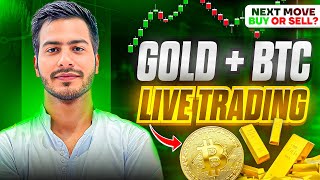 Live Crypto Trading | Bitcoin &  Gold | 23 SEPTEMBER  | #goldtrading #cryptotrading #bitcoin
