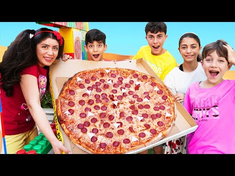 Jason Order & Eat Biggest pizza challenge with best friends