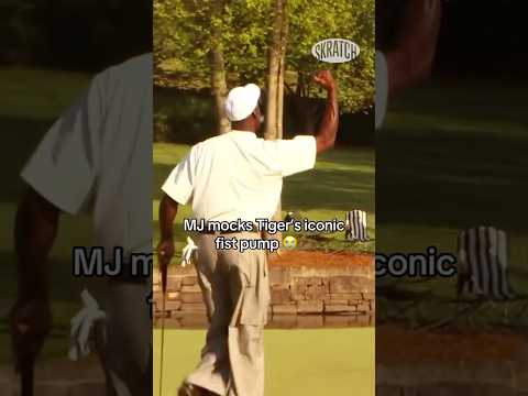 Good chance Tiger hit MJ with one too many fist pumps, and he took that personally. #tigertuesday