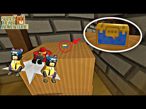Ubicación de todos los cofres ocultos en Casa Gigante 😱 | Super Bear Adventure Multiplayer #4 💘