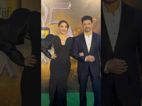 Madhuri Dixit with Husband At The Green Carpet Of Iifa Digital Awards 2025