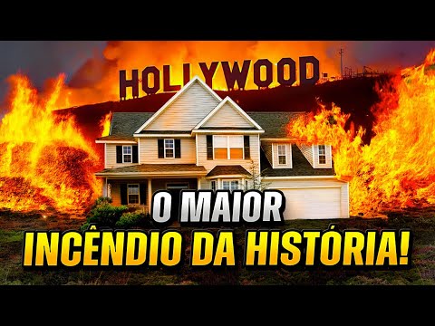 POR QUE AS CASAS NOS EUA QUEIMAM TÃO RÁPIDO? O INCÊNDIO DE LOS ANGELES PODERIA SER EVITADO?