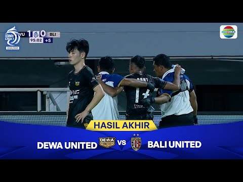 Hasil Akhir Pertandingan - Dewa United FC VS Bali United FC | BRI Liga 1 2024/25