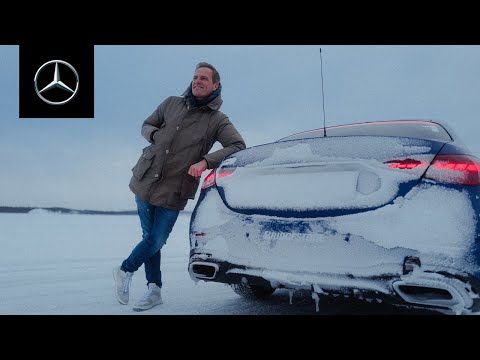 Matthias Malmedie bei den Driving Events in Schweden: Quer รผber den Eissee