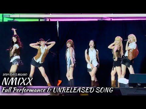 [4K] IDAYS MILANO 2024 - NMIXX FULL PERFORMANCE + UNRELEASED SONG