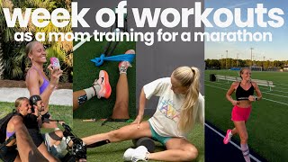 FULL WEEK OF WORKOUTS: as a sub 3 marathoner 