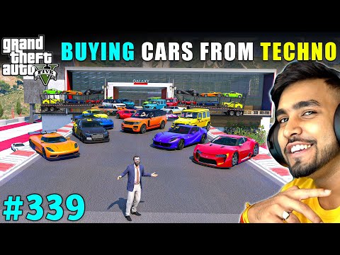 BUYING CARS FROM TECHNO GAMERZ SHOWROOM | GTA V GAMEPLAY #339 | GTA 5 @TechnoGamerzOfficial