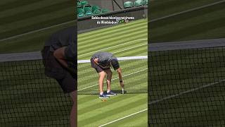 Sabia dessa curiosidade? 🌱🎾  #tennis #Wimbledon #grass #curiosidade #historiadotenis #esporte