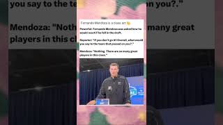 Fernando Mendoza is a class act #americanfootball #nfl #usa