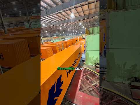 #shorts #workers #factory #container #sea