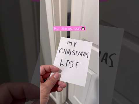 That’s all i want for Christmas 🥲#middlechild #shorts #youtubeshorts #love #homemade #wow #siblings