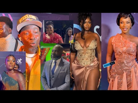 Benedicta Gafah,Patapaa,Fella Makafui ,Piesie Esther , Bull Dog other stars storm 3music Awards 2024