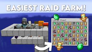 Minecraft: EASY RAID FARM! (1.21+ Tutorial)