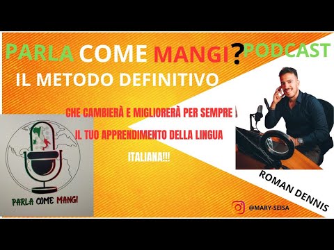 VOCÊ ESTÁ PRONTO PARA MELHORAR,A SUA COMPREENSÃO DA LÍNGUA ITALIANA? [PARLA COME MANGI] FUNCIONA ?