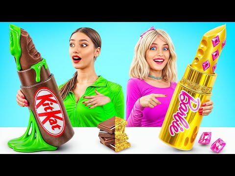 Desafío Chocolate vs. Comida Real | Concurso de Cocina con Chocolate de RATATA POWER