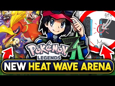 POKEMON NEWS! HEAT WAVE ARENA ANNOUNCED! NEW SWITCH 2 LEAK UPDATES & MORE!